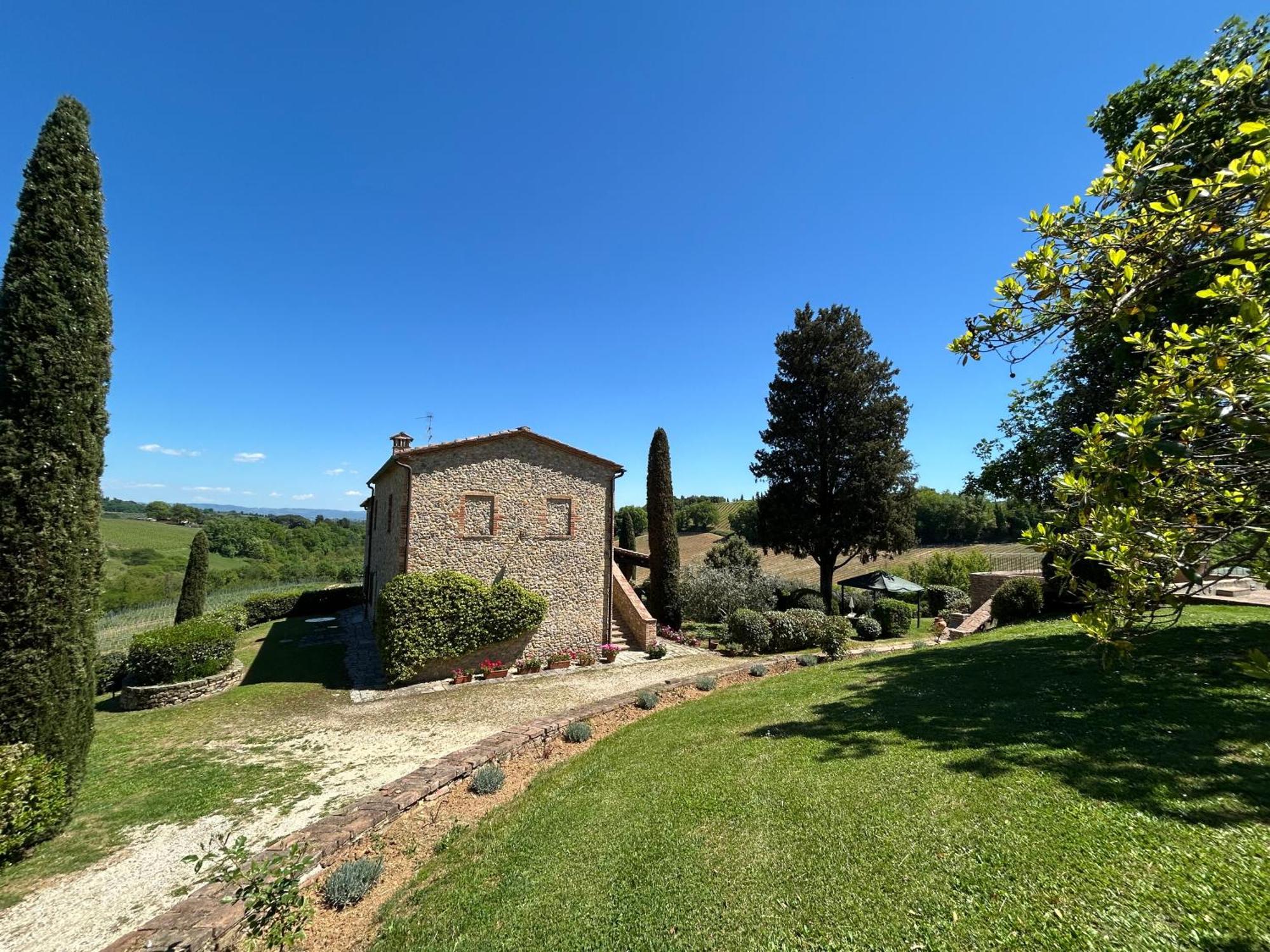 Podere Casanuova ซานจีมิญญาโน ภายนอก รูปภาพ